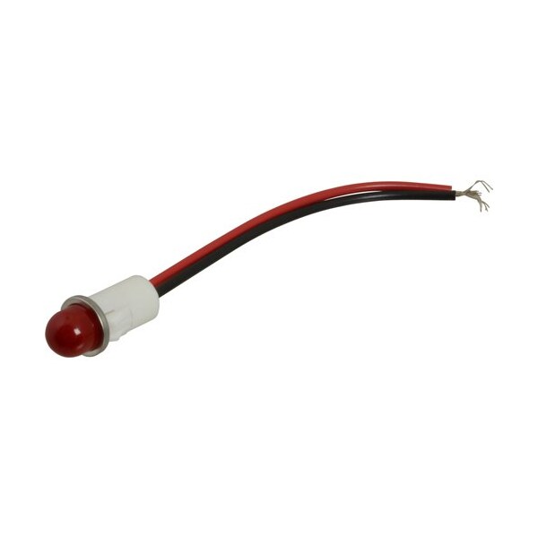 LIGHT, INDICATORRED, 250V, 1/2"